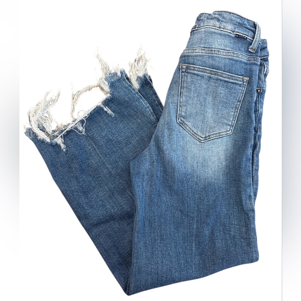 Risen Los Angeles distressed wide leg jeans - Picture 4 of 7